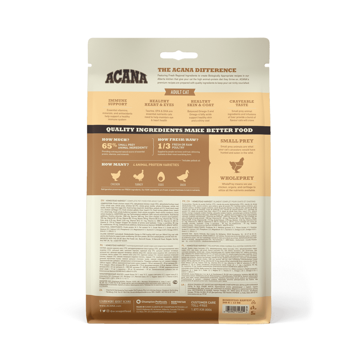 Acana Cat Homestead Harvest – Bild 2