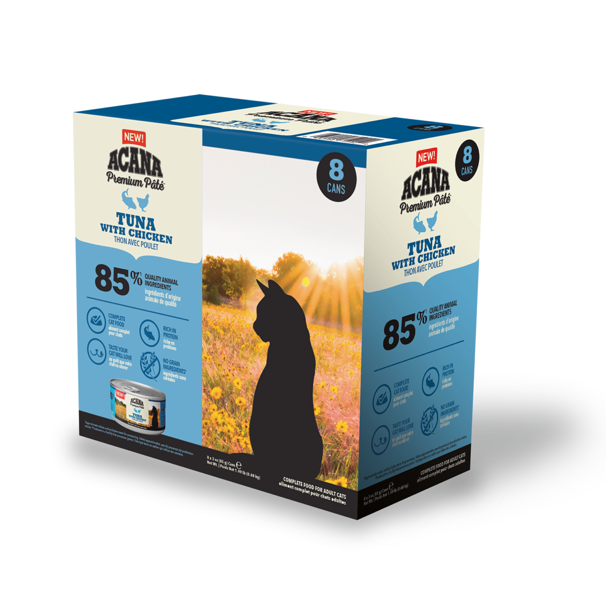 ACANA™ Cat Premium Pâté Tuna & Chicken Multipack – Bild 1