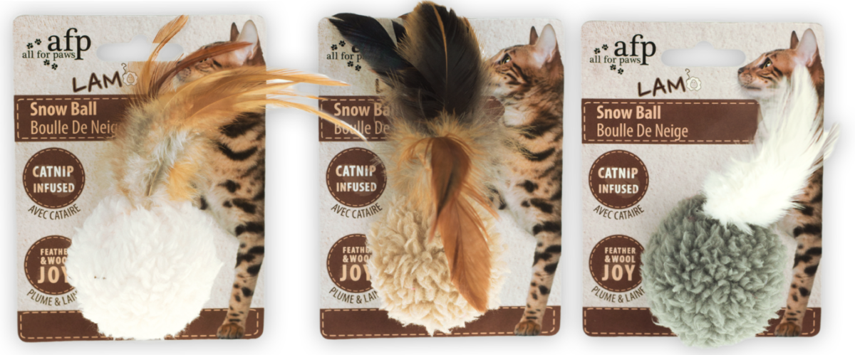 AFP Lambswool-Snow ball Catnip – Bild 1
